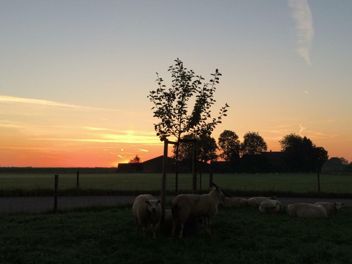 Boerengastenverblijf De Kromme Rijn Cothen Bagian luar foto