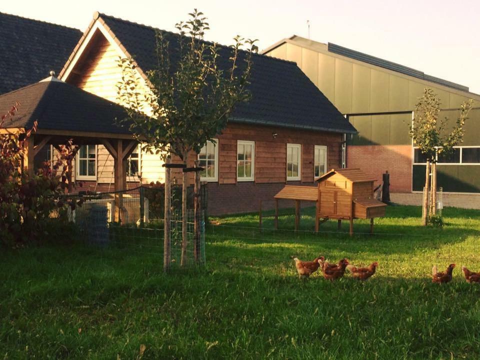 Boerengastenverblijf De Kromme Rijn Cothen Bagian luar foto